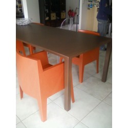 table acier 300x120 ovale thermo